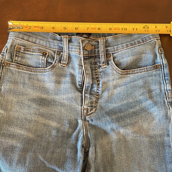 J. Crew 10” High-Rise Skinny Blue Jeans - Picture 8 of 9